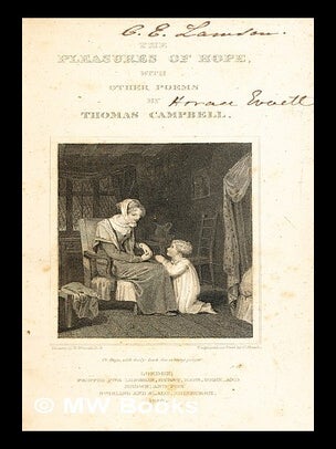 Item #281353 The pleasures of hope, with other poems. Thomas Campbell