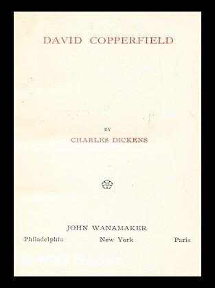 Item #281419 David Copperfield. Charles Dickens