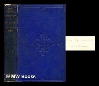 Item #281664 Personal reminiscences of eminent men. Vol. 1. Cyrus Redding