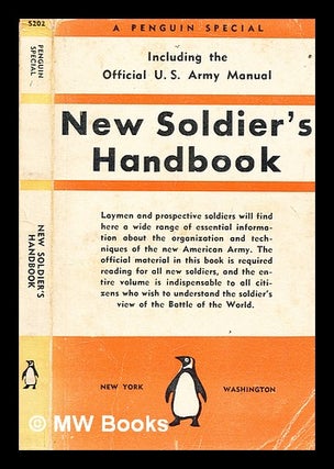 Item #282058 New soldier's handbook. United States. Department of War