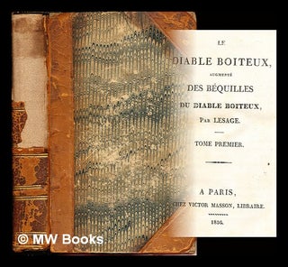 Item #282451 Le diable boiteux: tome premier. Alain René Lesage
