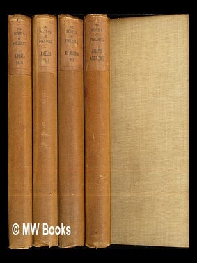 Item #284065 The Novels of Fielding: in four volumes. Henry. Cruickshank Fielding, George, Hablot...