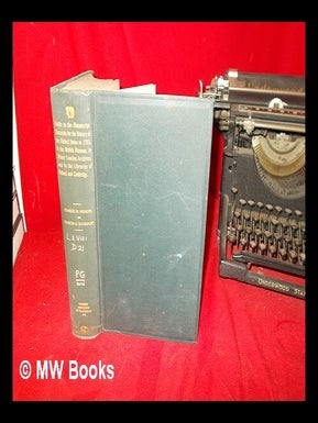 Item #284819 Guide to the manuscript materials for the history of the United States to 1783 : in...