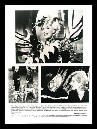Item #285446 Pictures from the filming of Disney's 101 Dalmatian. Clive . Disney Enterprises...