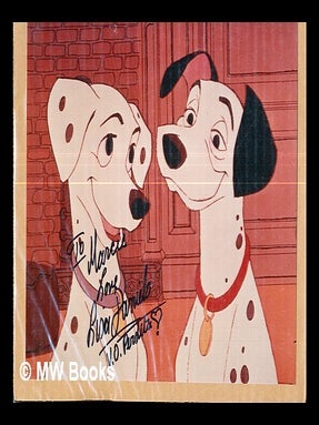 Item #285476 101 Dalmatians (1961) SIGNED photograph by Lisa Daniels (V.O. Perdita). Anonymous