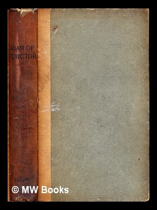 Item #286804 The liturgical poetry of Adam of St. Victor / from the text of Gautier ; with...