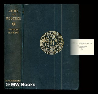 Item #288311 Jude the obscure by Thomas Hardy: with an ething by H. Macbeth-Raeburn and a map of...