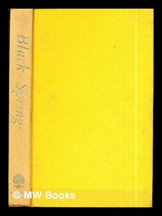 Item #291347 Black spring / Henry Miller. Henry Miller
