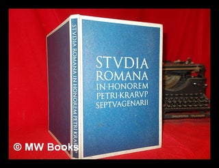 Item #295518 Studia romana in honorem Petri Krarup septuagenarii / edenda curaverunt Karen Ascani...