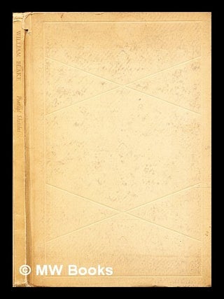 Item #297283 Poetical sketches. William Blake