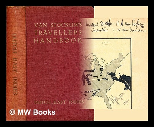 Item #298996 Van Stockum's travellers' handbook for the Dutch East Indies. Steven Anne Reitsma.