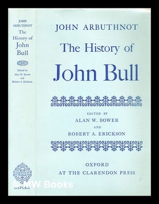 Item #299543 The history of John Bull. John Arbuthnot