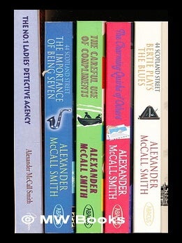 Item #299888 Small collection of Alexander McCall Smith novels - 5 volumes. Alexander McCall Smith