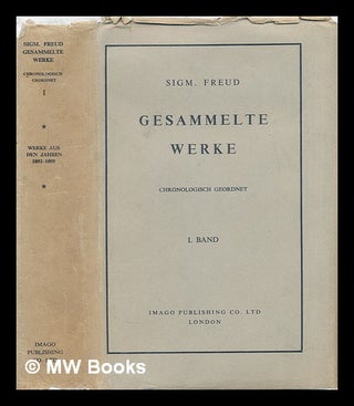Item #300480 Gesammelte Werke : chronologisch geordnet Bd. 1 Werke aus den Jahren 1892-1899. /...