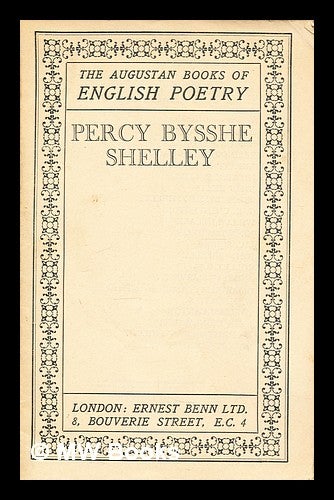 Item #300496 Percy Bysshe Shelley. Percy Bysshe Shelley.