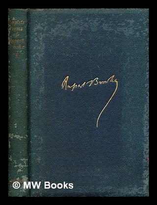 Item #300553 The complete poems of Rupert Brooke. Rupert Brooke
