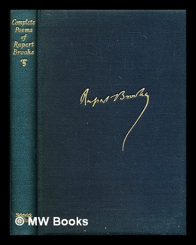 Item #301251 The complete poems of Rupert Brooke. Rupert Brooke.