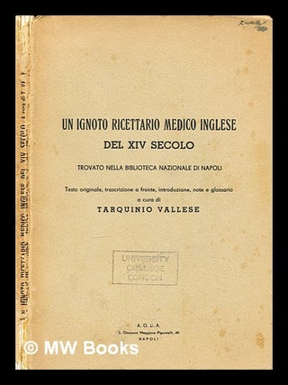 Results for: Author: Tarquinio Biblioteca nazionale Vallese