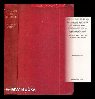 Item #302894 Waugh in Abyssinia / Evelyn Waugh. Evelyn Waugh