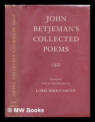 Item #302995 John Betjeman's Collected Poems / Compiled and with an introduction by The Earl of...