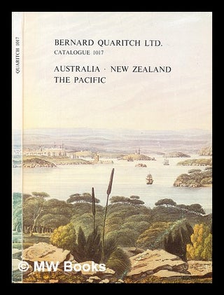 Item #303149 Australia, New Zealand and the Pacific. Bernard Quaritch, Firm