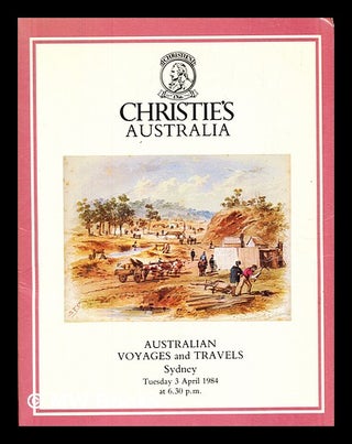 Item #303199 Australian voyages and travels : the properties of the late Professor A.J. Marshall,...