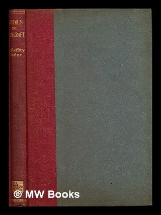 Item #303688 Studies in statecraft : being chapters, biographical, and bibliographical, mainly on...
