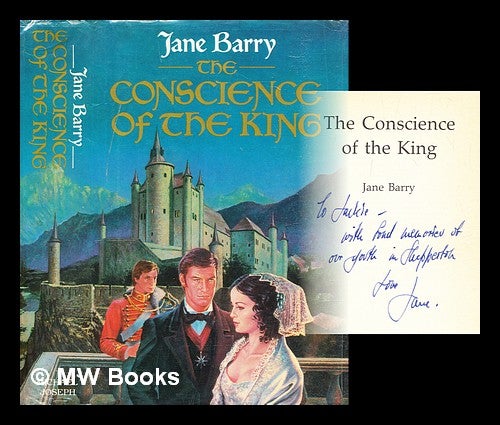 Item #303944 The conscience of the King. Jane Barry.
