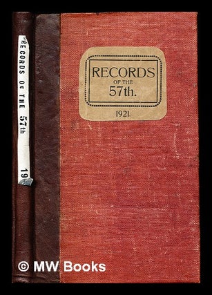 Item #304243 Records of the 57th. Anonymous