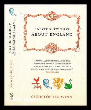 Item #304484 I never knew that about England. Chris Winn