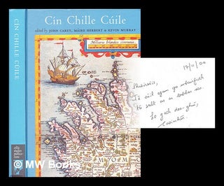 Item #305388 Cín, chille, cuíle = : texts, saints, and places : essays in honour of Pad raig O ...