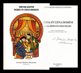 Item #306007 Missa In Cena Domini en rito Hispano-Mozárabe: edición "ad experimentum" preparada...