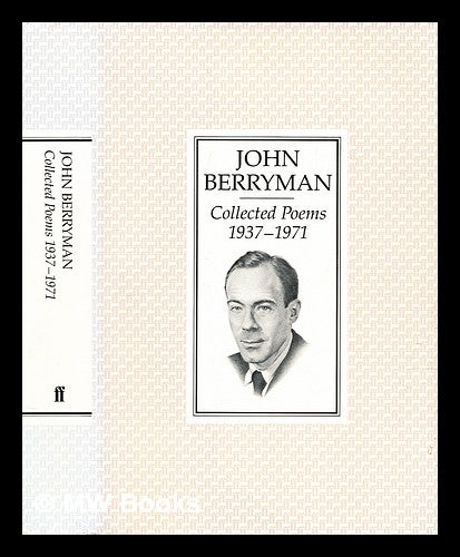Item #306045 Collected poems 1931-1971. John Berryman.