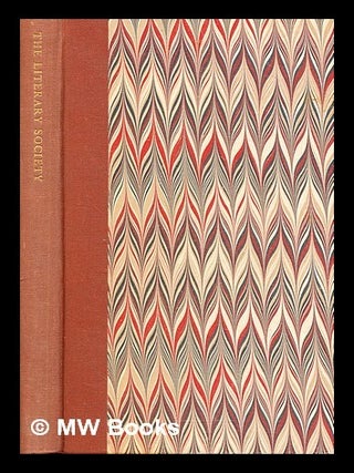 Item #306511 The Literary Society : rules & members, 1958. Literary Society, England London