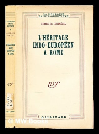 Item #307689 L'héritage indo-européen à Rome : introduction aux séries "Jupiter, Mars,...