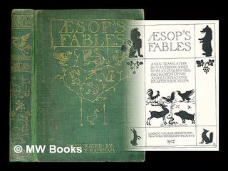 Item #307754 Æsop's fables / a new translation by V.S. Vernon Jones, with an introduction by...