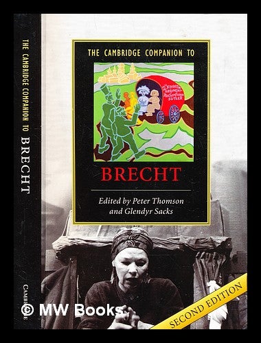 Item #307763 The Cambridge companion to Brecht. Peter. Sacks Thomson, Glendyr.