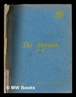 Item #307811 The Aloysian: 1947. St. Aloysius College