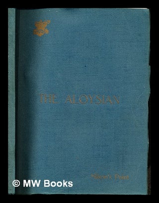 Item #307824 The Aloysian: 1924. St. Aloysius College