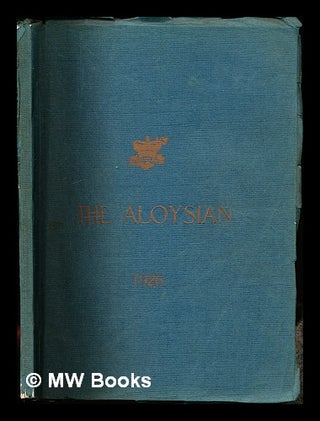 Item #307825 The Aloysian: 1926. St. Aloysius College