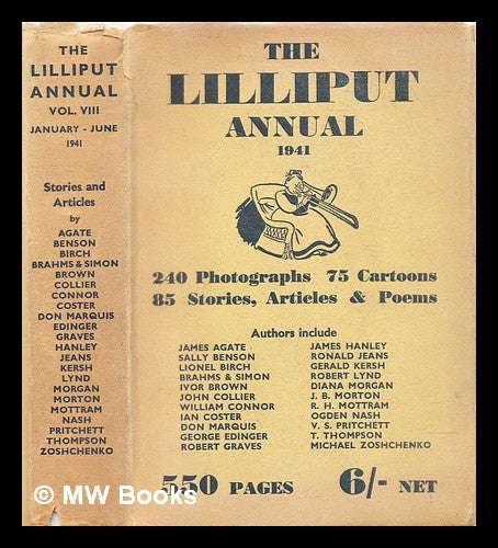 Item #308279 The Lilliput Annual : 1941. Pocket Publications Ltd.