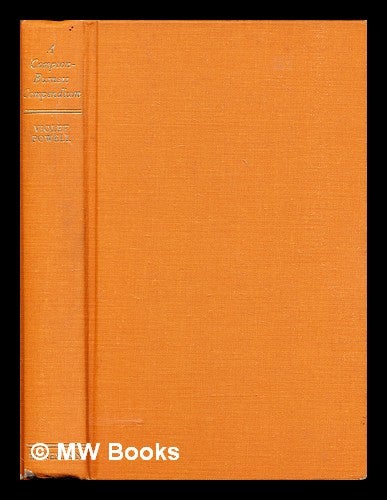 Item #308297 A Compton-Burnett compendium. Violet Powell.