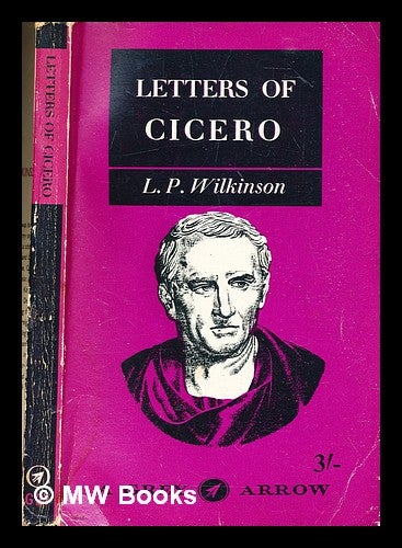 Item #308542 Letters of Cicero. Marcus Tullius Cicero.