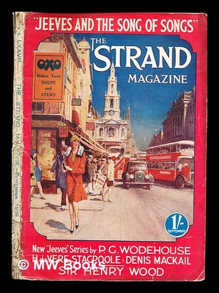 Item #309544 The Strand Magazine: "Jeeves and the Song of Songs": 1/- September. P. G. de Vere...