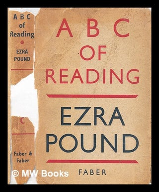 Item #310096 A B C of reading / by Ezra Pound. Ezra Pound