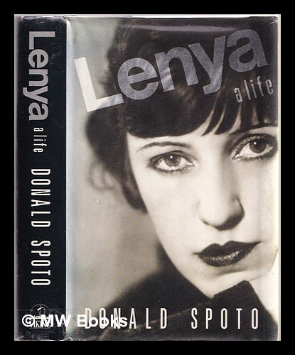 Item #310675 Lenya : a life / Donald Spoto. Donald Spoto, 1941-.