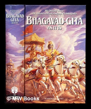 Item #310840 Bhagavad-Gita as it is: complete edition with the original Sanskrit text, Roman...