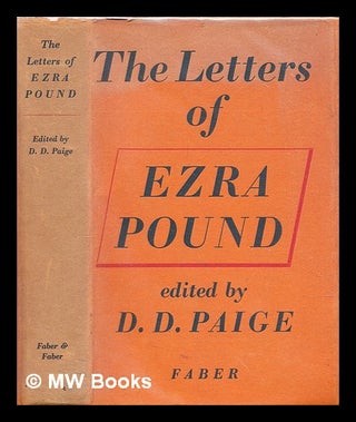Item #310915 The Letters of Ezra Pound, 1907-1941. Ezra Pound