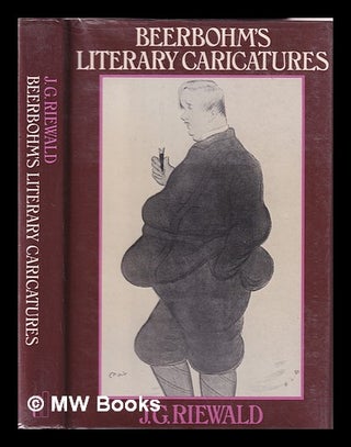 Item #31221 Beerbohm's Literary Caricatures : from Homer to Huxley / Selected, Introduced, and...