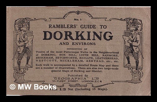 Item #314740 Ramblers' Guide to Dorking and the Surrounding District: A Foothpath Guide With Maps. A Son of Surrey.